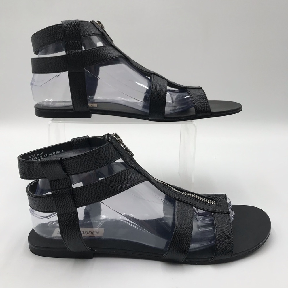 Women's Steve Madden Gladiator Zip-Front Sandals